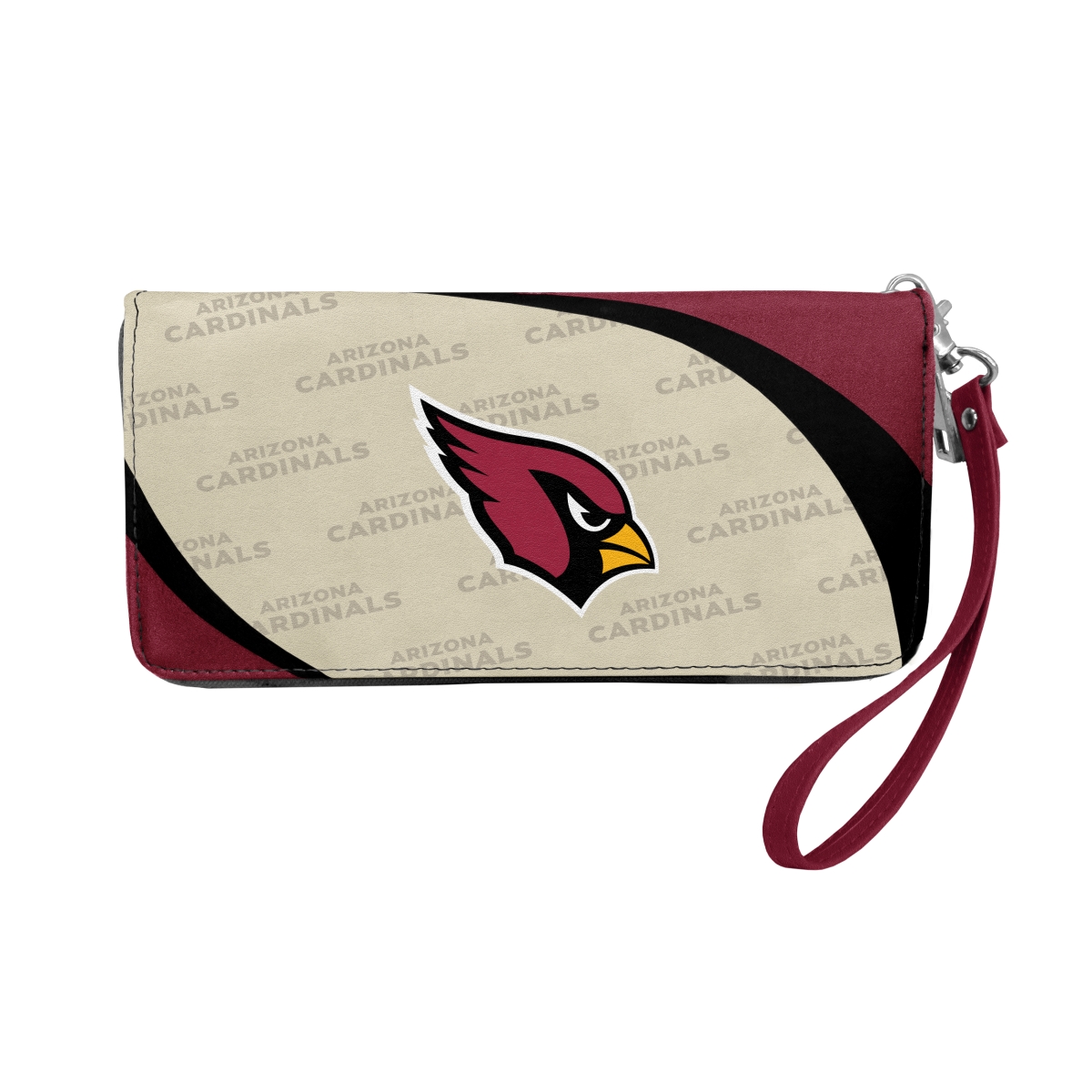 Picture of Littlearth 300902-CARD Arizona Cardinals Curve Zip Organizer Wallet