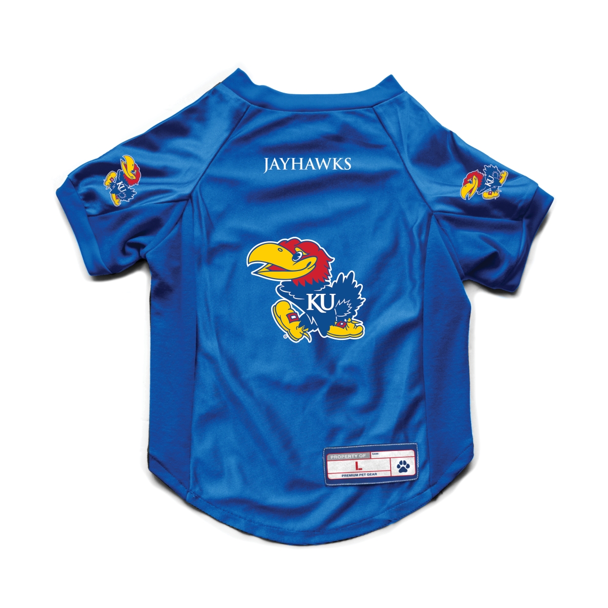 120156-UKS-M Kansas University of Pet Stretch Jersey - Medium