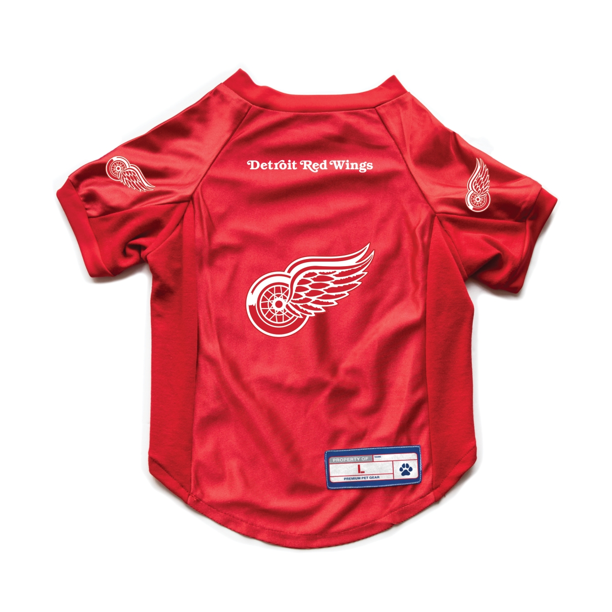Picture of Little Earth Productions 520156-WING-XL Detroit Red Wings Pet Stretch Jersey - Extra Large