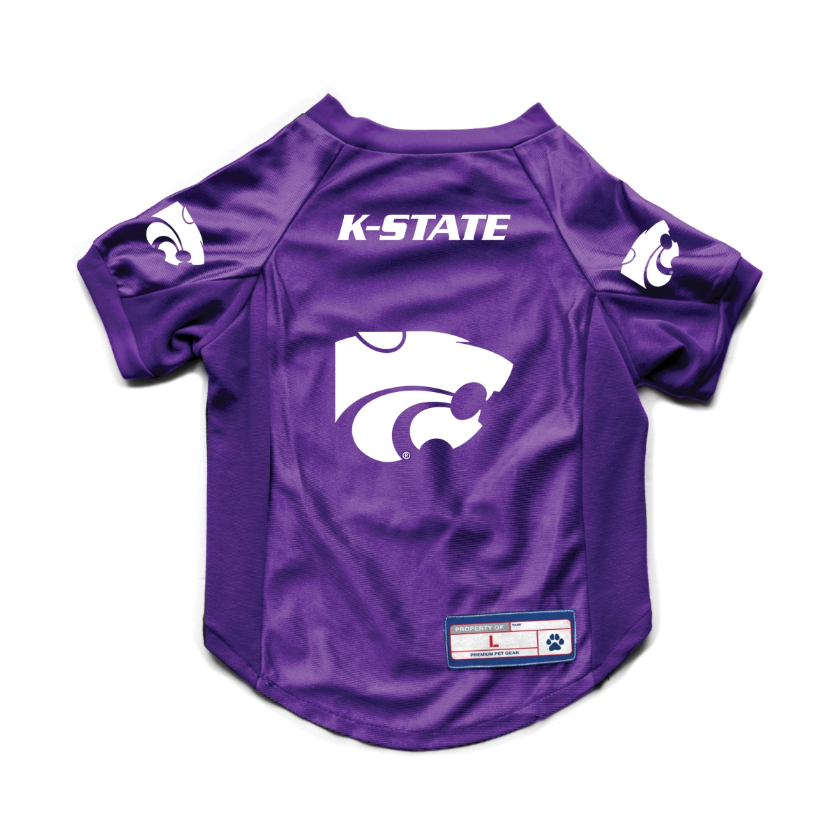 120156-KSSU-M Kansas State University Pet Stretch Jersey - Medium