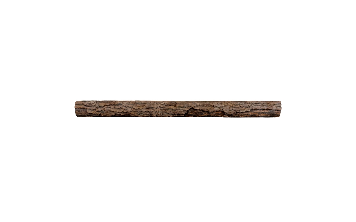 5 ft. Half-Round Sleeper Fireplace Mantel, Maduro -  Made4Mansions, MA4339702