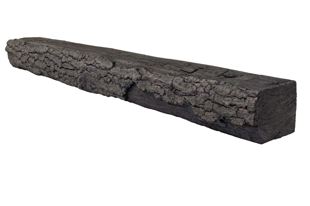 Picture of Lexington Hearth HR-6-LH-EC 6 ft. Half-Round Sleeper Fireplace Mantel&#44; Eclipse