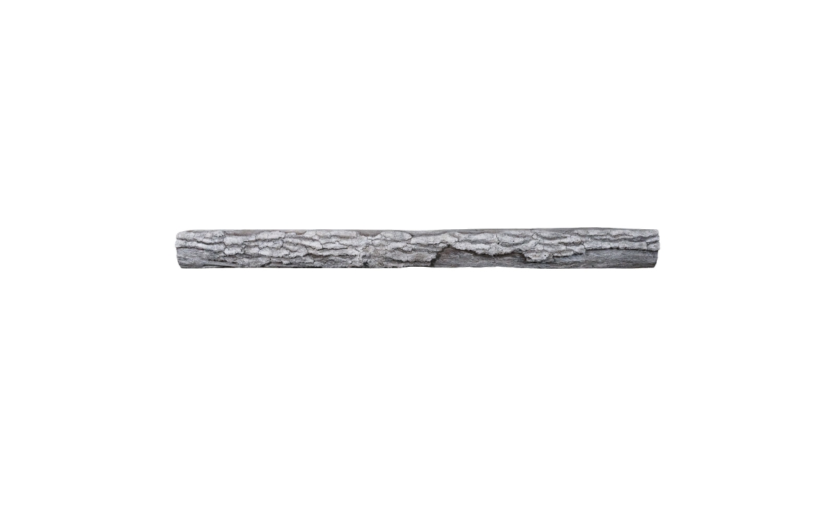 Picture of Lexington Hearth HR-6-LH-WG 6 ft. Half-Round Sleeper Fireplace Mantel&#44; Weathered Gray