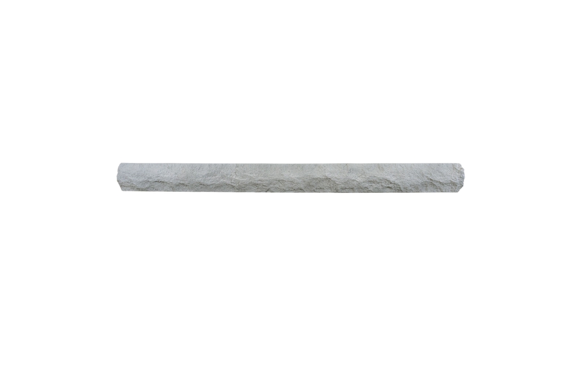 Picture of Lexington Hearth KL-6-LH-BG 6 ft. Rockface Fireplace Mantel&#44; Bluegrass Fog