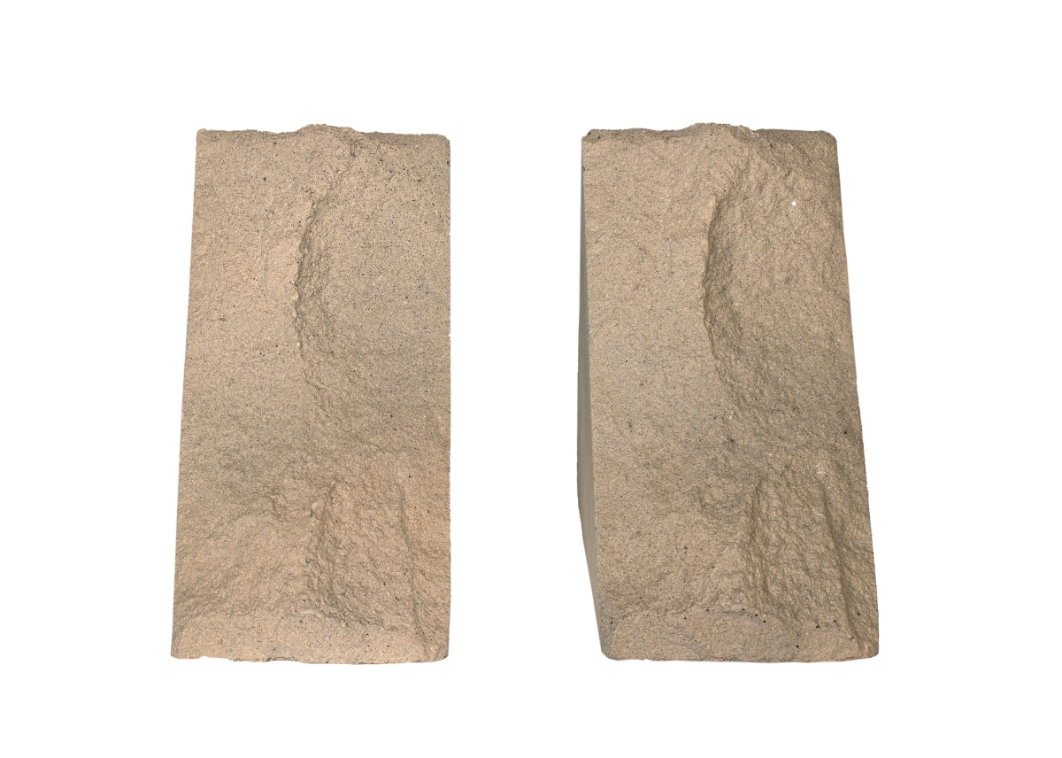 Picture of Lexington Hearth KL-C-LH-TT Limestone Corbel Fireplace Mantel&#44; Turfway Tan - Set of 2