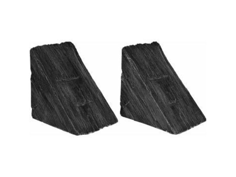 Picture of Lexington Hearth RB-C-LH-EC Rustic Corbel Fireplace Mantel&#44; Eclipse - Set of 2