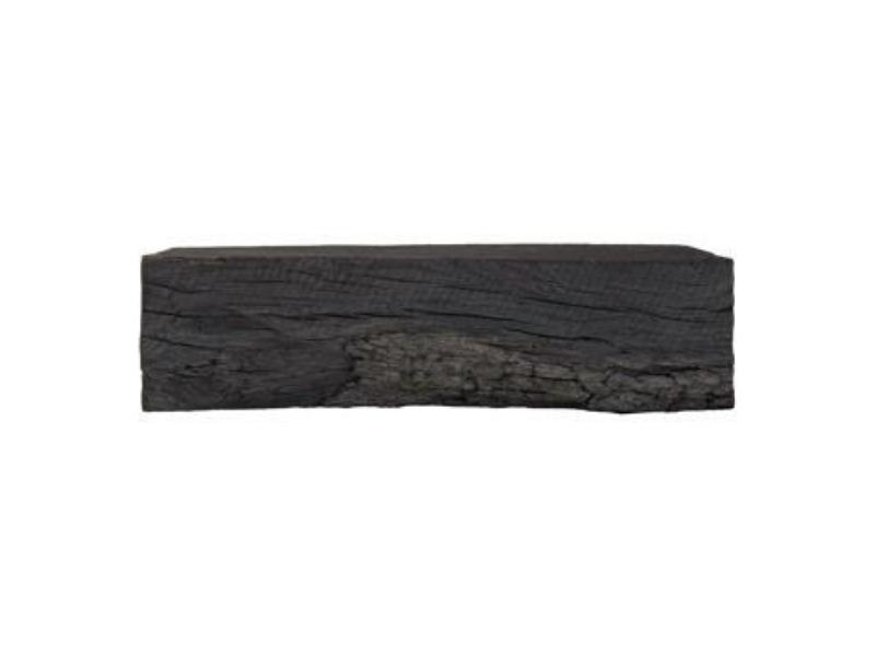 2 ft. Extension Rickhouse Fireplace Mantel, Eclipse