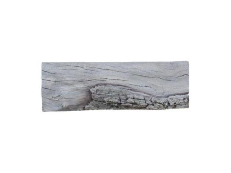2 ft. Extension Rickhouse Fireplace Mantel, Weathered Gray