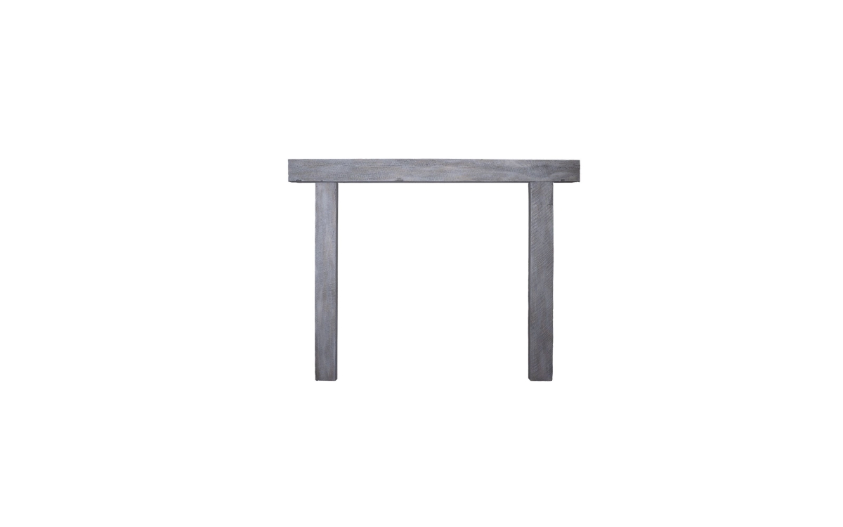 SUR-3-LH-WG Right & Left Hitching Post, Weathered Gray -Top - Piece