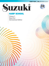Suzuki Harp School, Vol 5: Harp Part, Book & CD