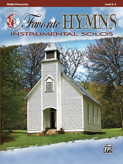 Alfred Favorite Hymns Instrumental Solos-Mallet Book & CD