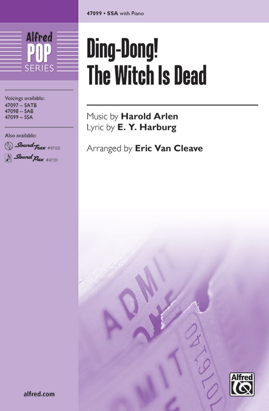 Ding-Dong! The Witch Is Dead: from <i>The Wizard of Oz</i>