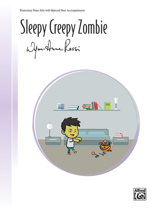 Sleepy Creepy Zombie: Sheet (The Alfred Signature Series)