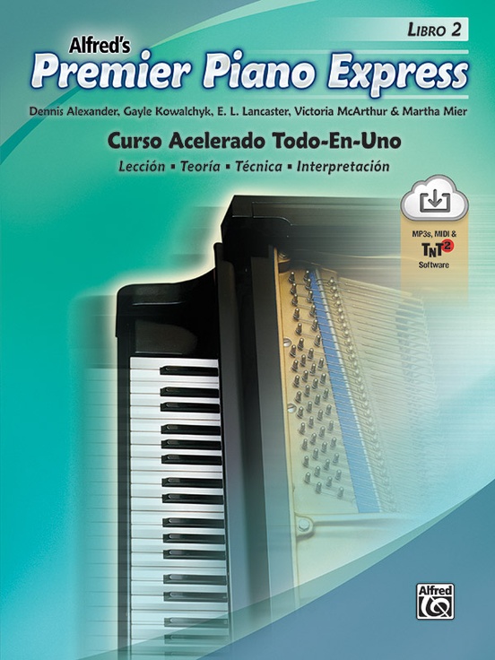 Premier Piano Express--Spanish Edition, Bk 2: An All-In-One Accelerated Course, Book & Online Audio/Software (Premier Piano Course, Bk 2)
