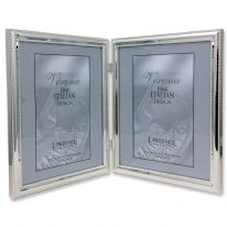 Picture of LawrenceFrames 510780D 8 x 10 in. Double Bead Picture Frame, Silver