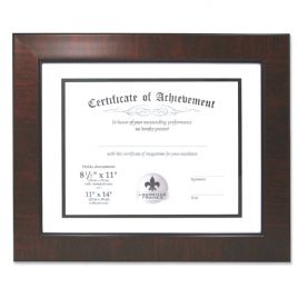 LawrenceFrames  11 x 14 in. Certificate Picture Frame, Walnut