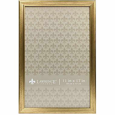 Picture of LawrenceFrames 536217 11 x 17 in. Sutter Burnished Picture Frame, Gold