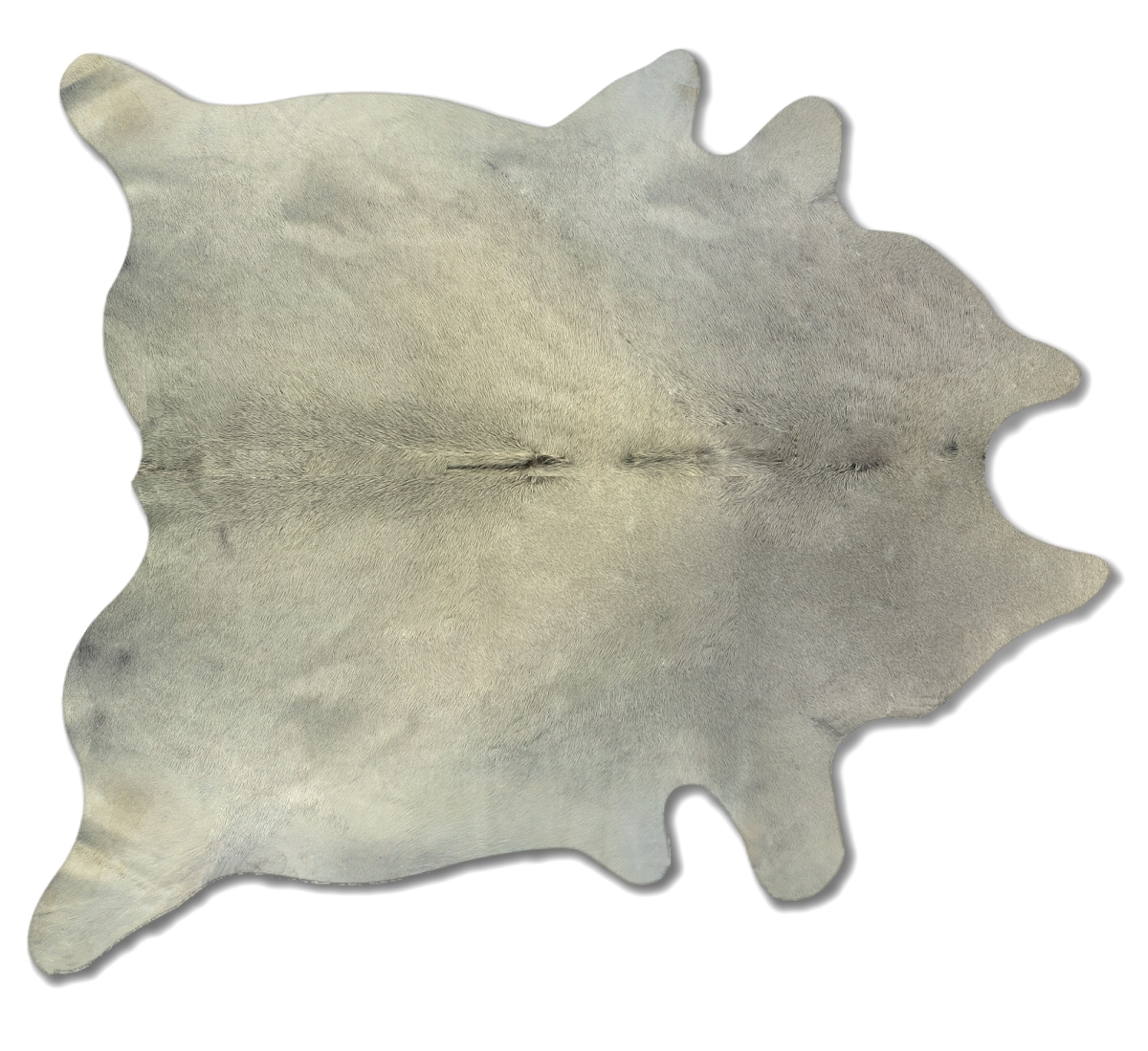 6 x 7 ft. Kobe Exotic Cowhide Rug -  & Light Grey