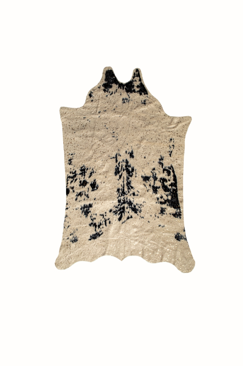 Home Decor Classic Faux Hide Rug | 1-Piece | Salty | 4.25'x'5