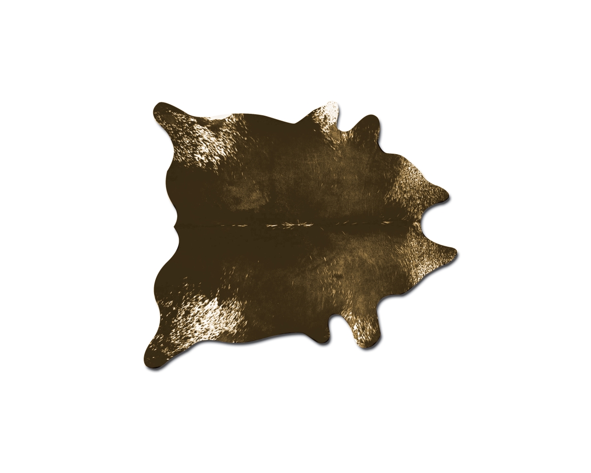 Home Decor Kobe Cowhide Rug | 1-Piece | S & p chocolate/white | 5'x7'