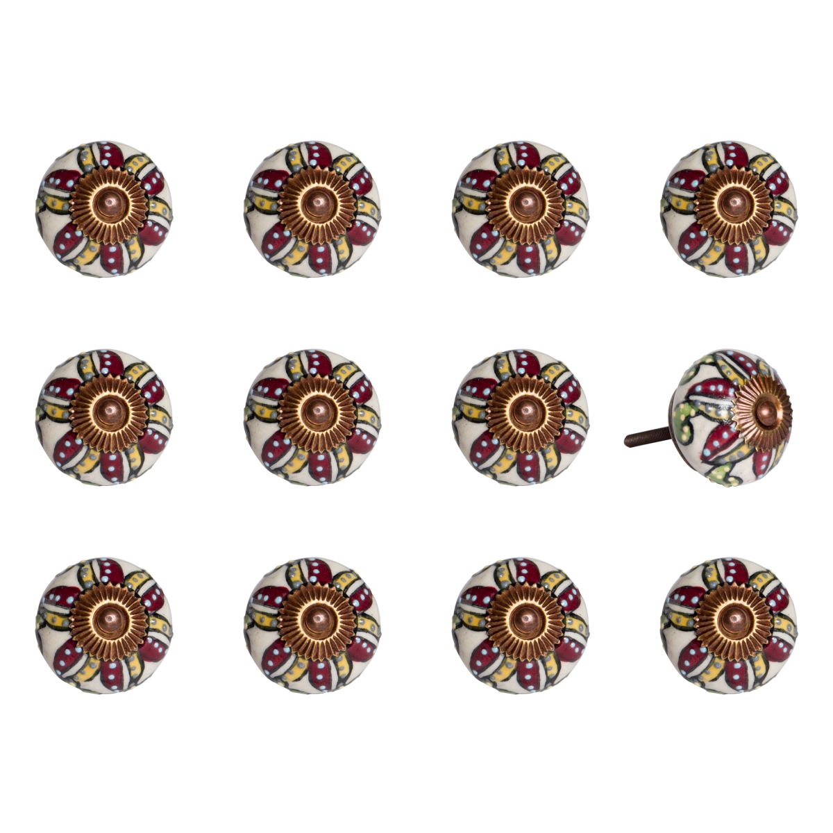 Home Decor Classic Cabinet & Drawer Knobs | 12-Piece | K000032 |