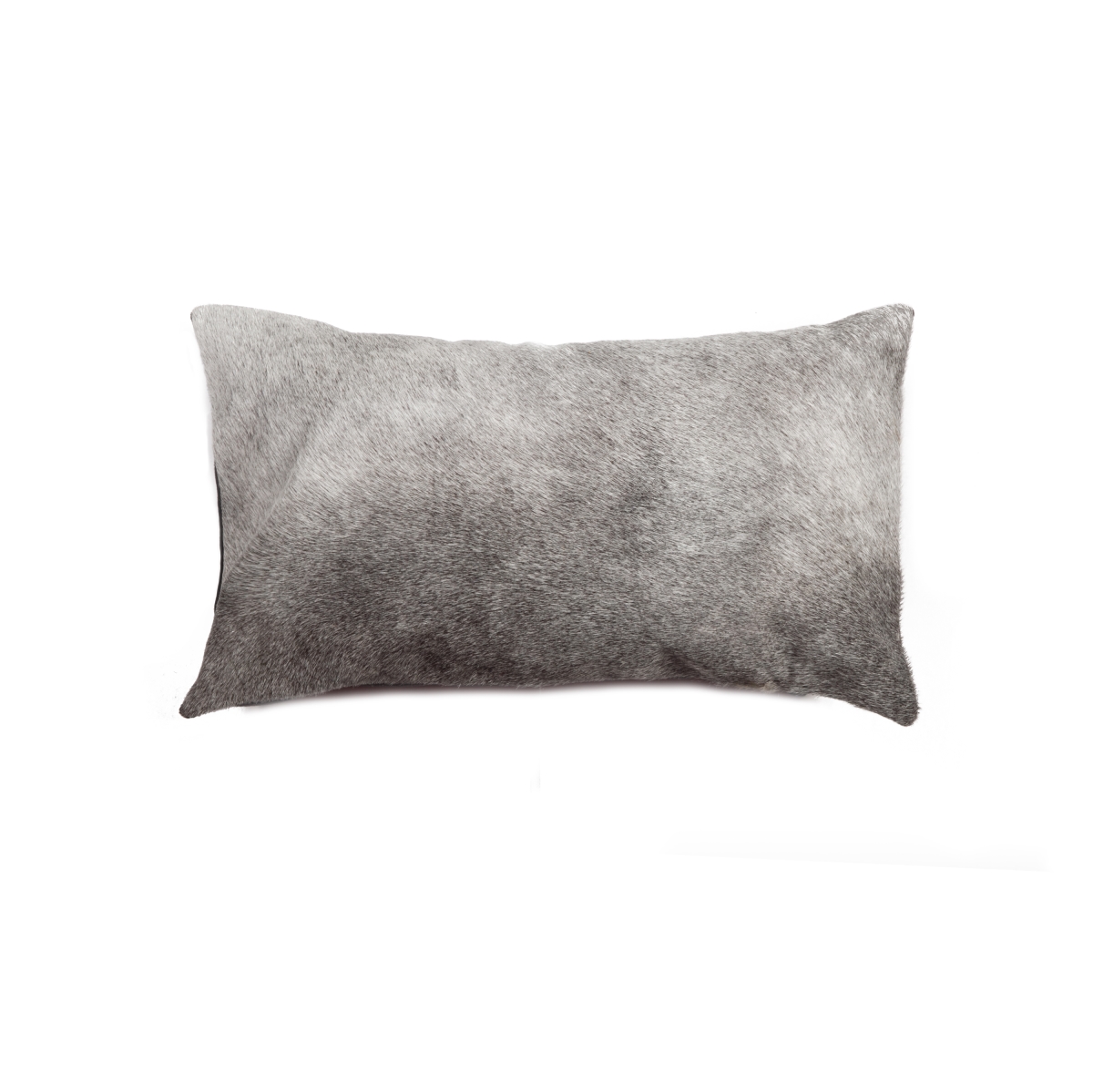 Home Decor 676685025609 Torino Cowhide Pillow, 1-Piece, Grey, 12"x20"