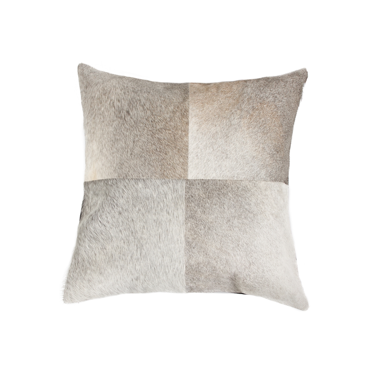 18 x 18 in. Torino Quattro Pillow - Grey