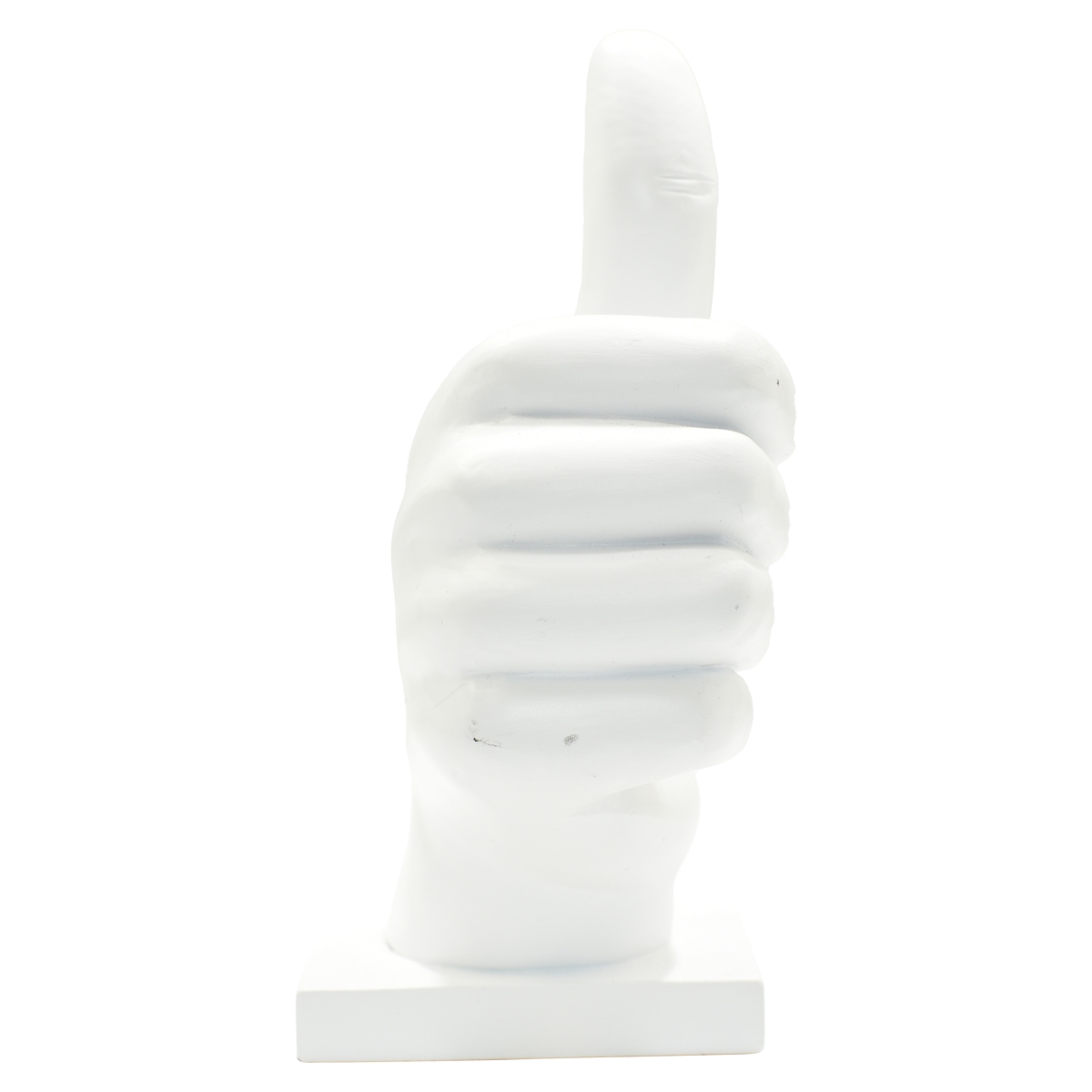 Adam & Friends Home Decor Thumbs Up Sculpture 1-Piece White