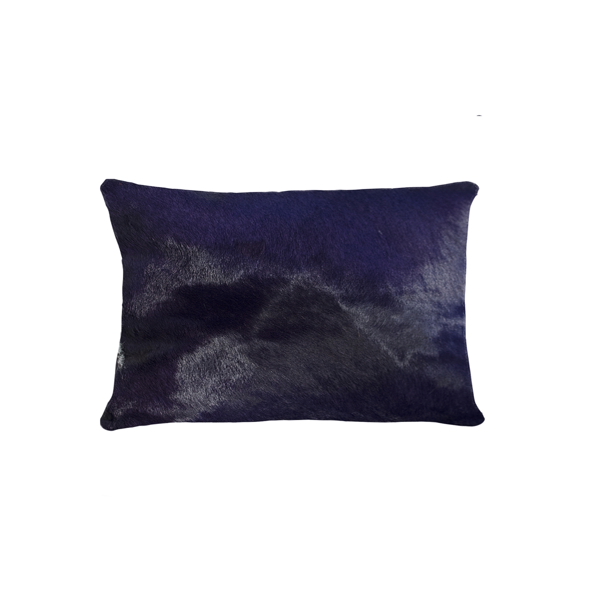 12 x 20 in. Torino Cowhide Pillow - Purple