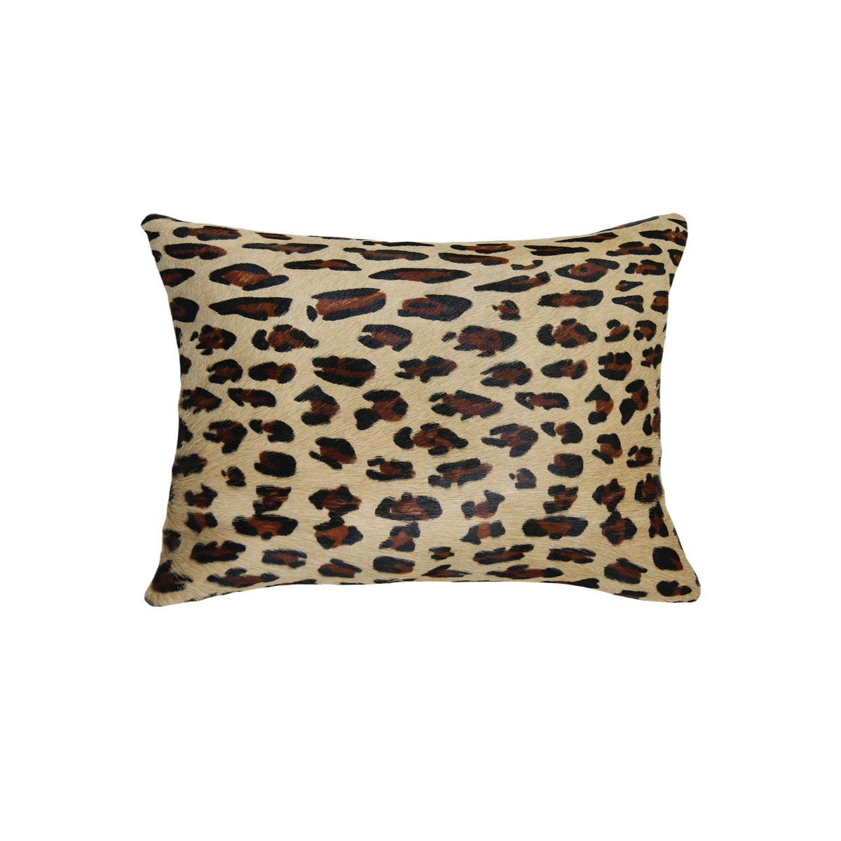 12 x 20 in. Torino Togo Cowhide Pillow - Leopard