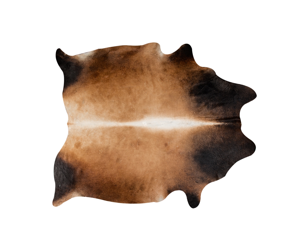 6 x 7 ft. Kobe Exotic Cowhide Rug - Norman Tan