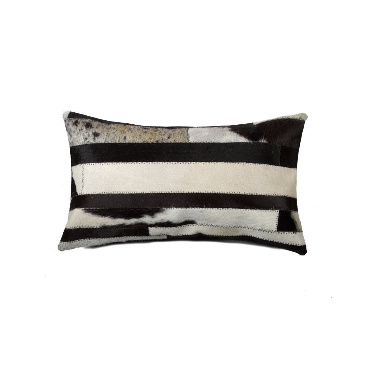 12 x 20 in. Torino Madrid Pillow - Black & White