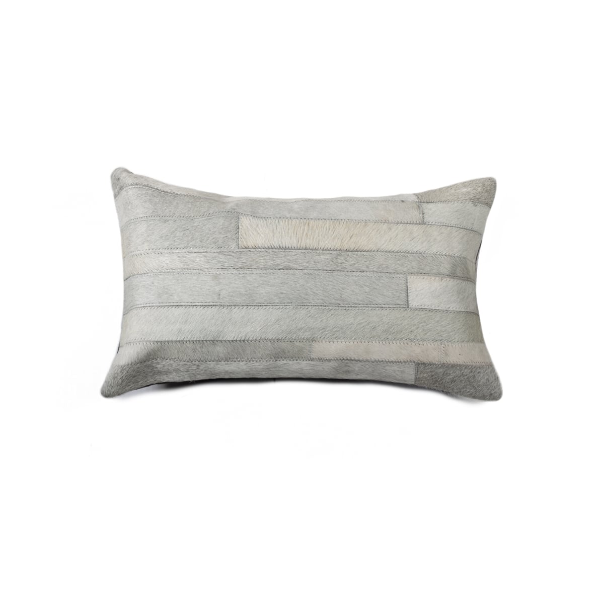 12 x 20 in. Torino Madrid Pillow - Grey