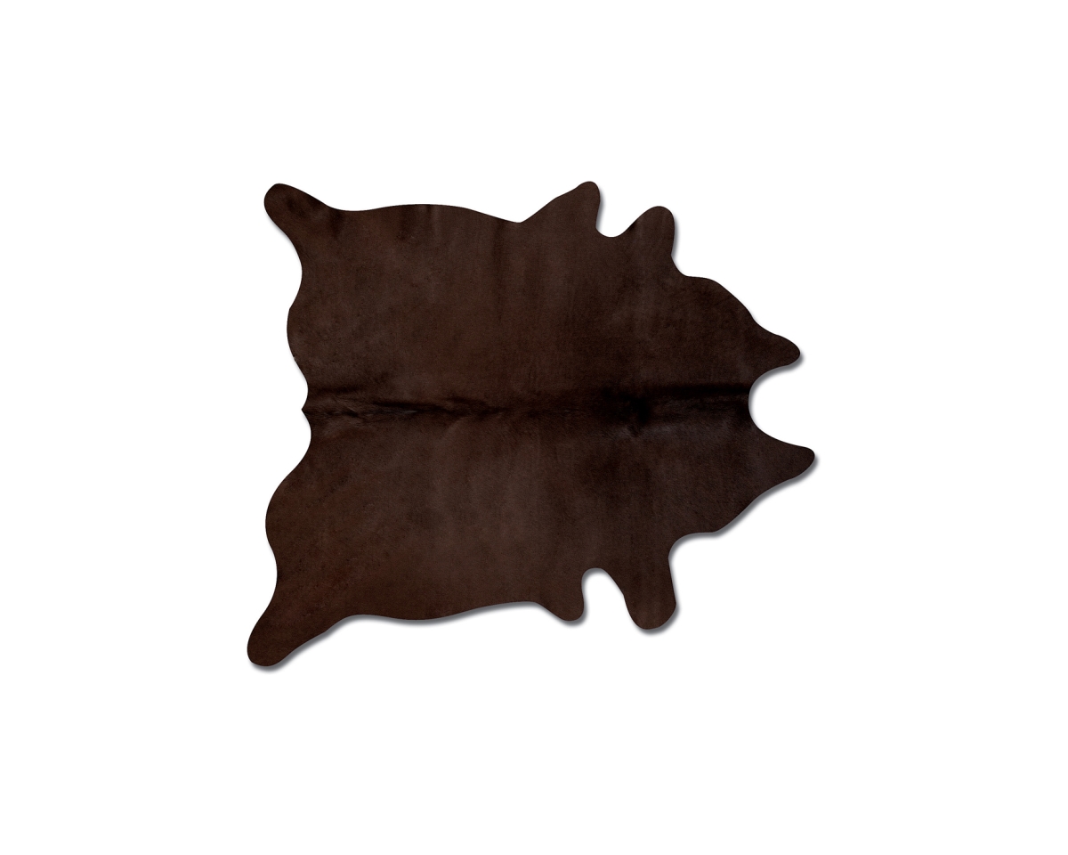 5 x 7 ft. Geneva Cowhide Rug - Chocolate