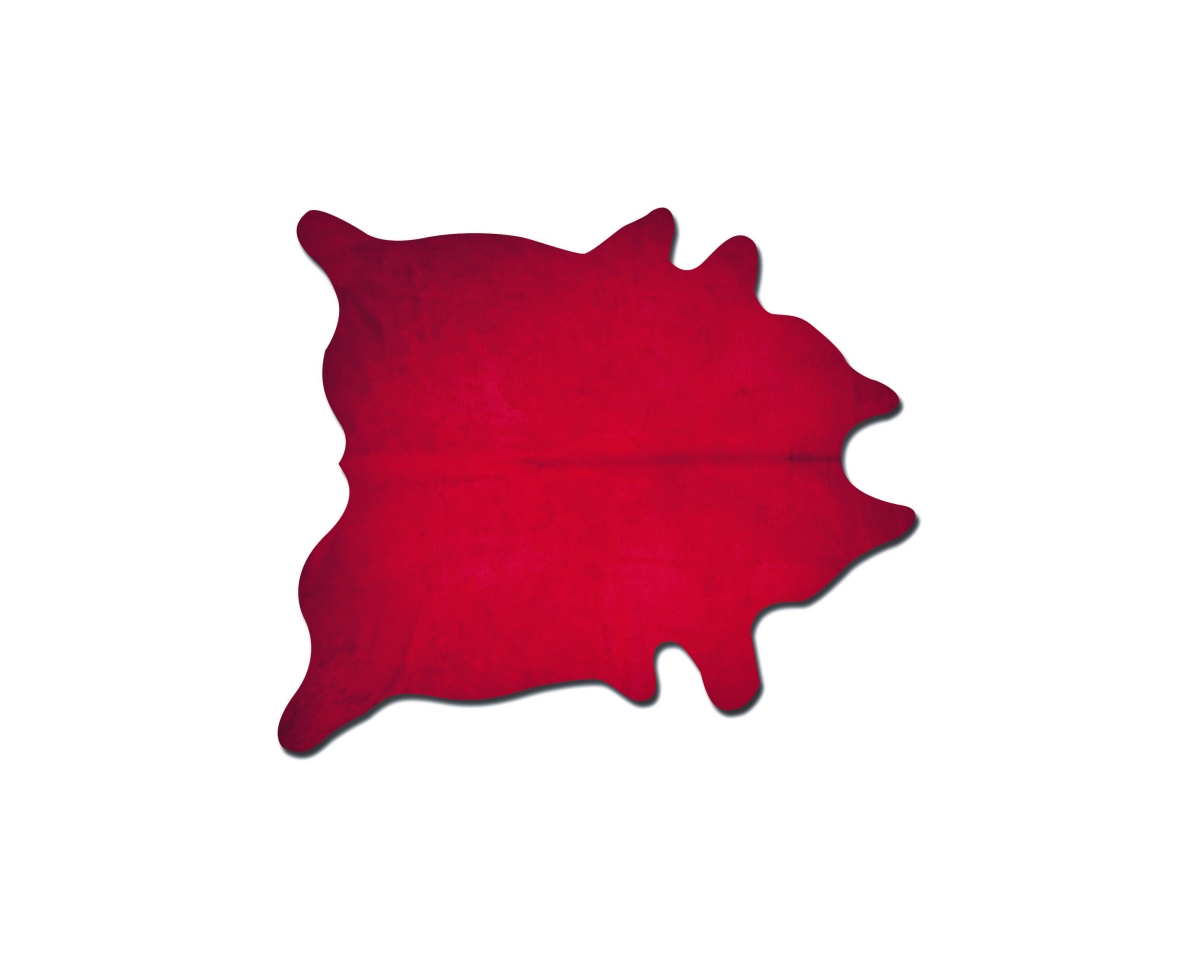 Home Decor Geneva Cowhide Rug | 1-Piece | Firecracker | 5'x7'