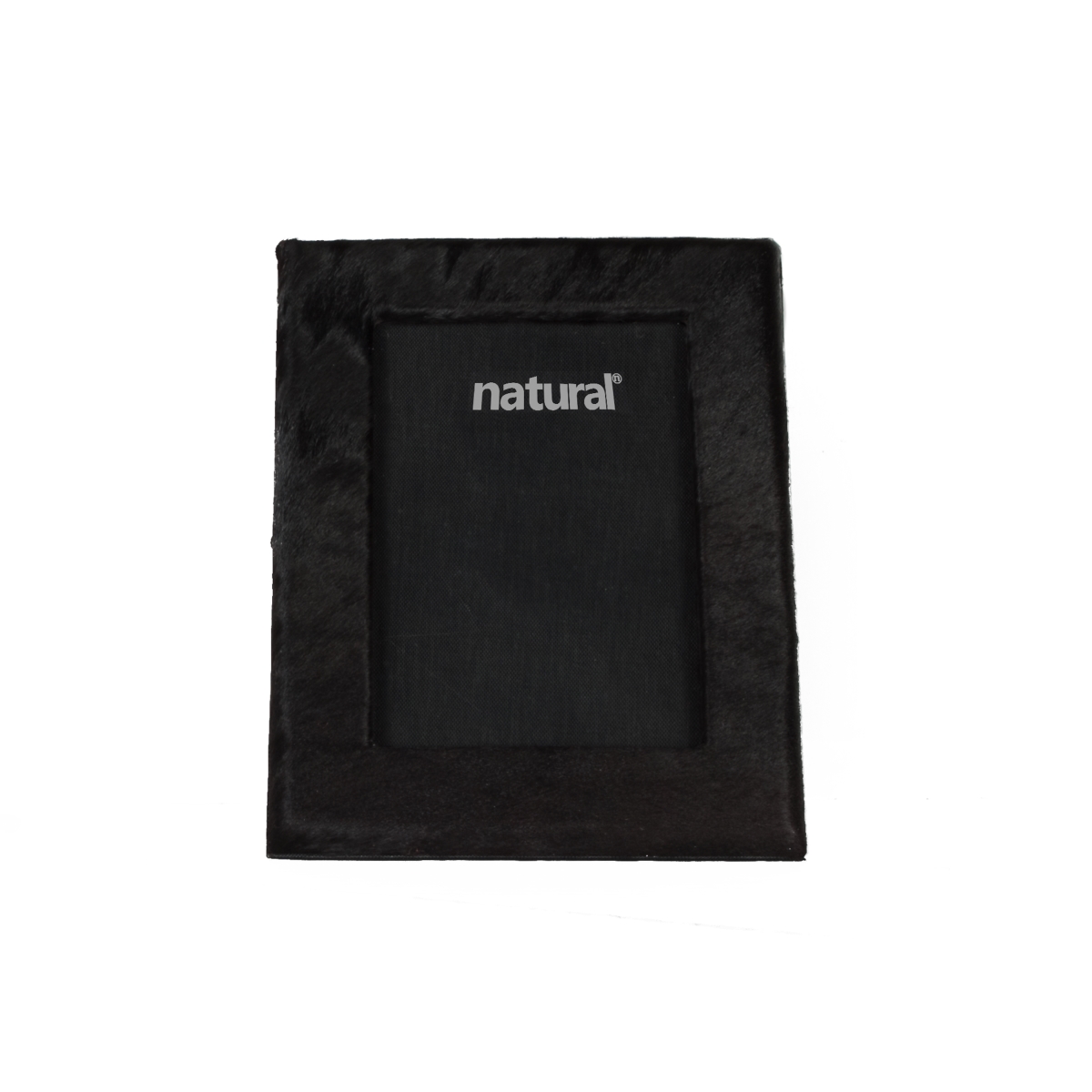 Home Decor Durango Cowhide Picture Frame | 1-Piece | Black | 5'x7'