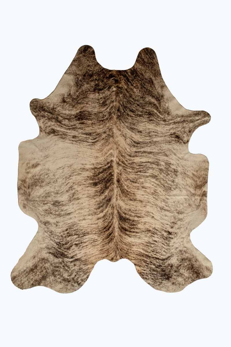 Home Decor Kobe Cowhide Rug | 1-Piece | Zebu | 6'x7'