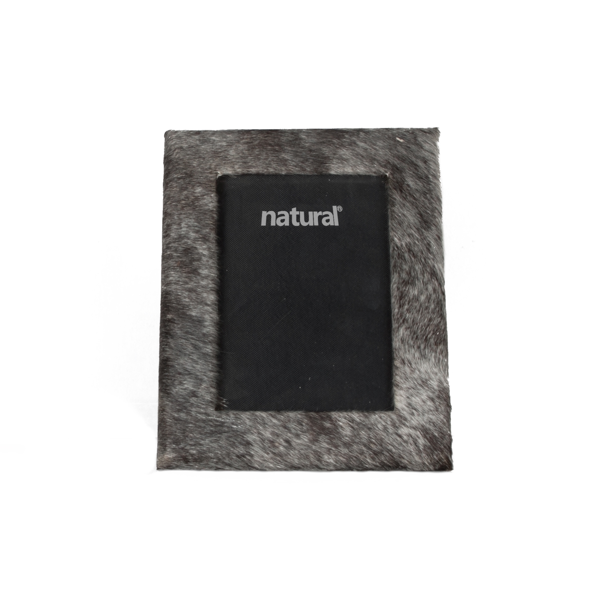 676685041982 Home Decor Durango Cowhide Picture Frame | 1-Piece | Grey | 4'x6'