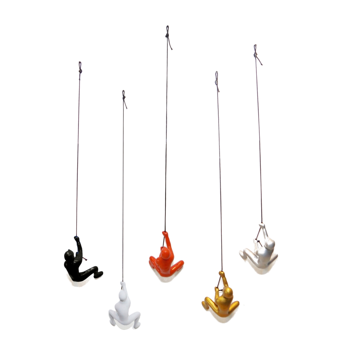 Home Decor Classic Wall-Art Sculpture | 5-Piece | bk wh si gd or |