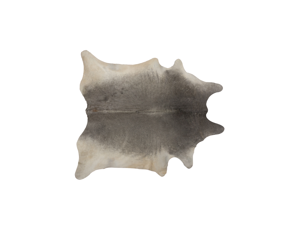 Home Decor Geneva Cowhide Rug | 1-Piece | Grey | 5'x7'