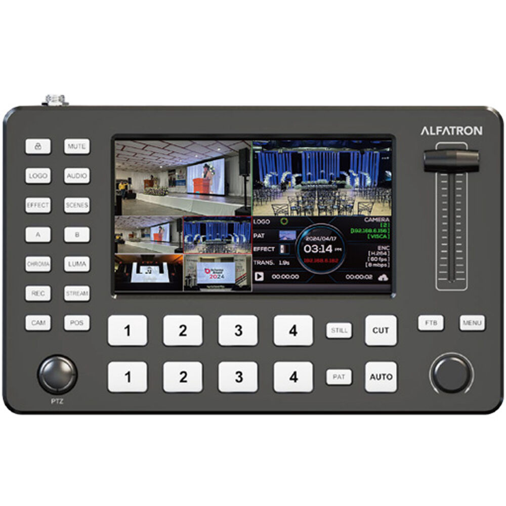 ALF-VM-MINI Mini Portable Multifunctional & Professional Quad HDMI Video Switcher with 4x HDMI Input Ports