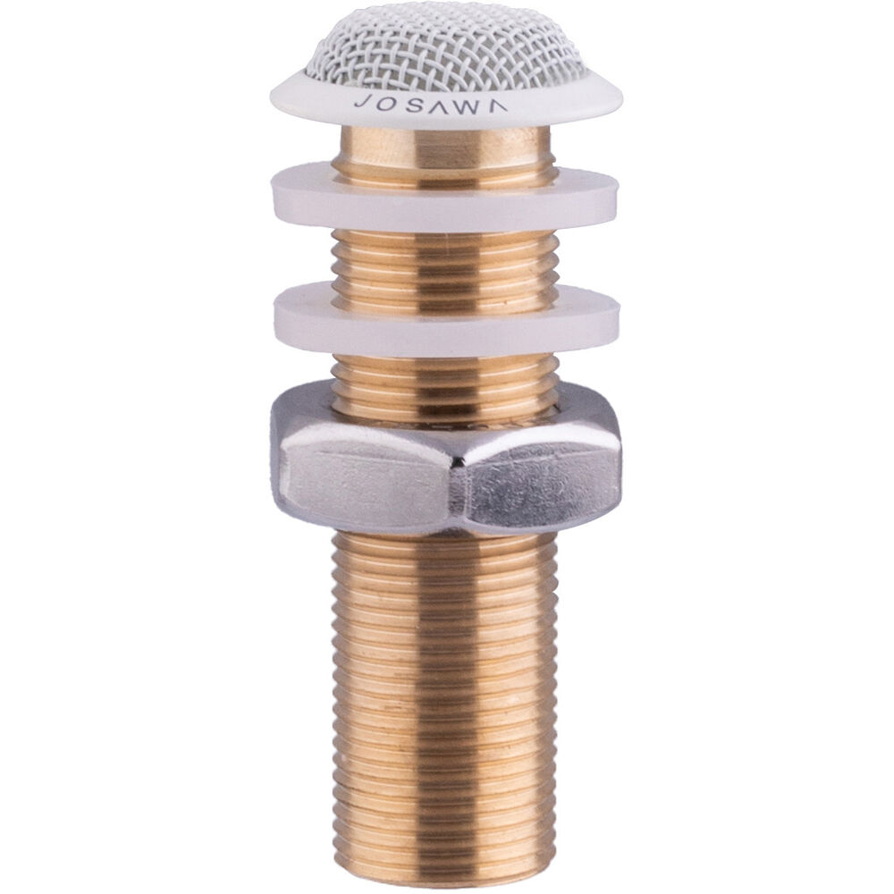 ALF-BM10-W Half-Spherical Condenser Boundary Microphone, White