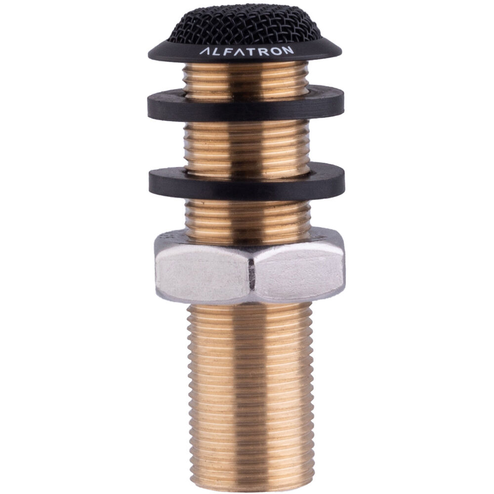 ALF-BM10-B Half-Spherical Condenser Boundary Microphone, Black