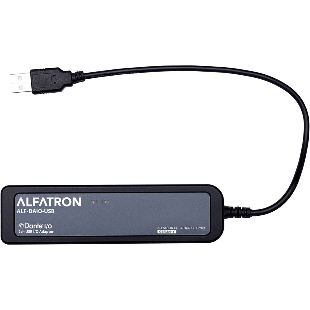 ALF-DAIO-USB 2 Channel USB Input & Output Adapter Dante