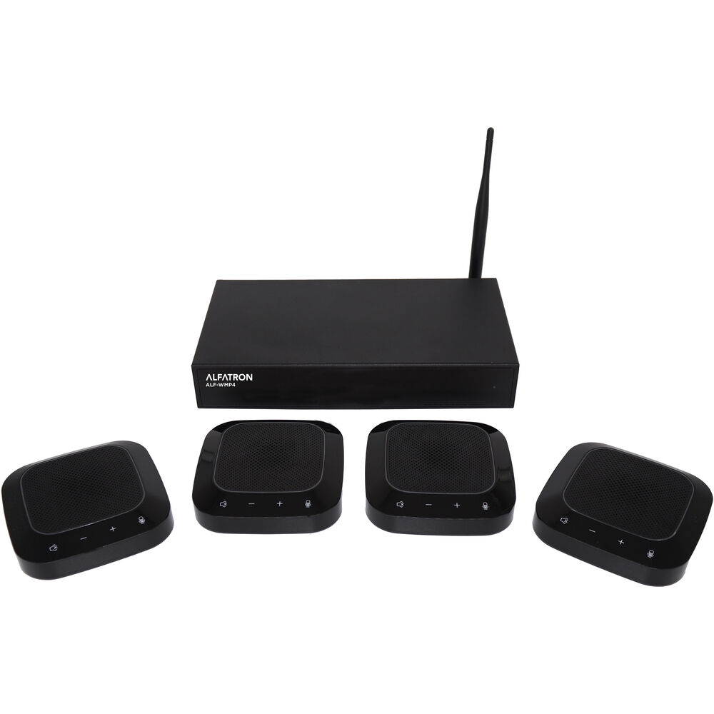 ALF-WMP4 USB Conference Device with 4 Wireless Microphone