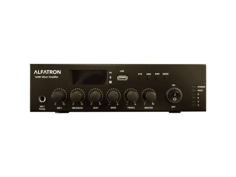 ALF-120W-UB 120W Mixer Amplifier & Media Player