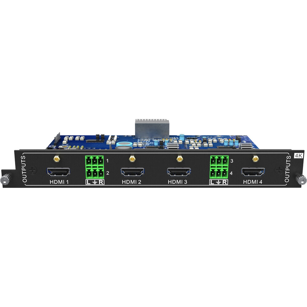ALFMMX-4O-UH 4K - 4x Black HDMI Outputs Matrix Switcher