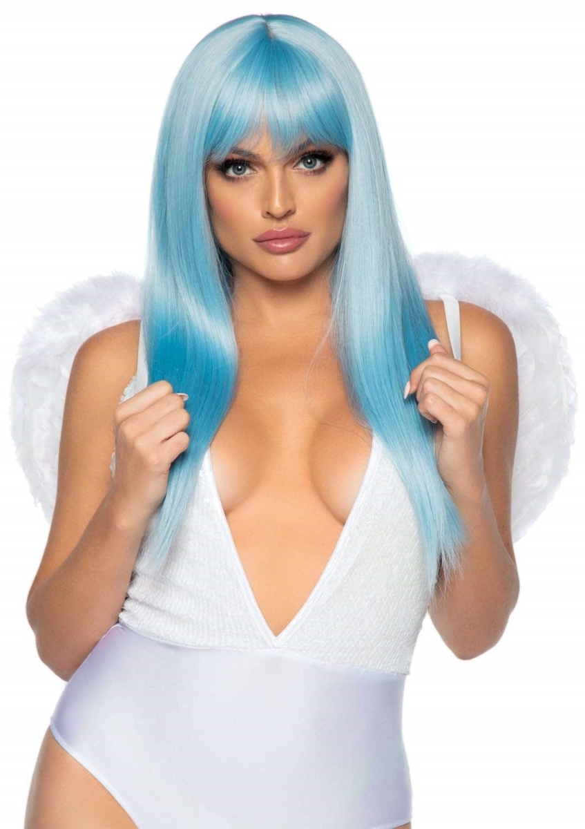 Picture of Leg Avenue 277500222 Womens Feather Wings, White - One Size Fit Most