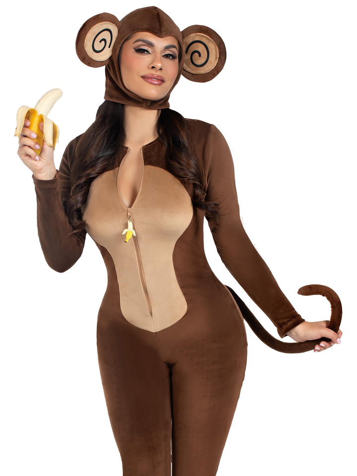 87228 07704 Cheeky Monkey Costume, Brown - Extra Large