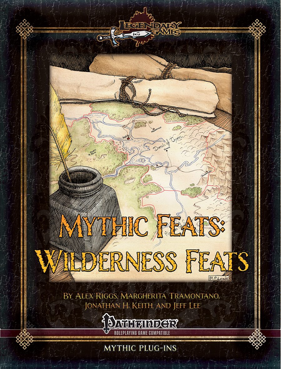 Picture of Legendary Games LGP372MY63PF Mythic Feats - Wilderness Feats Game